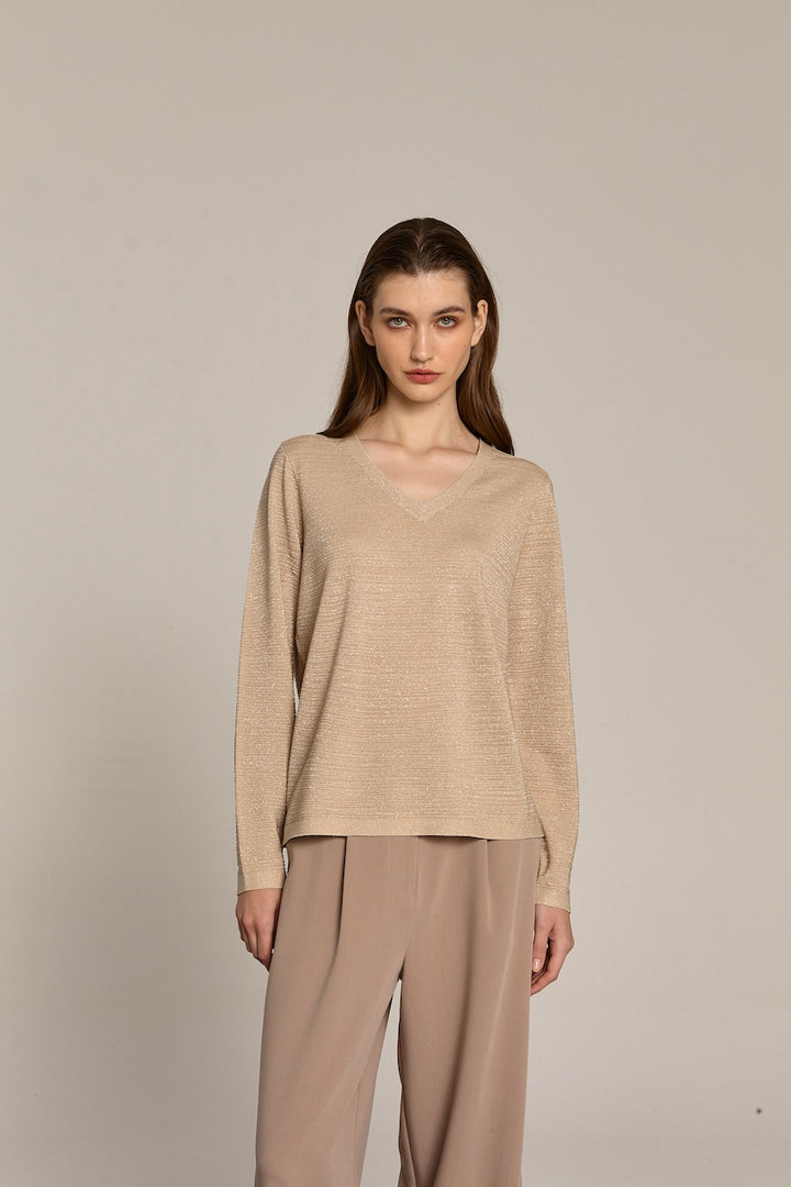 Le haut scintillant Marina V | FW25-057