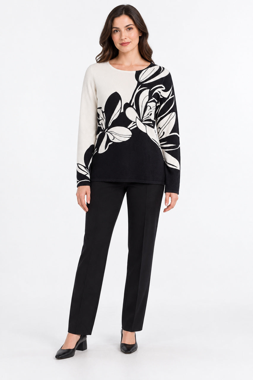 Le chandail à imprimé floral Moffi | GN5120
