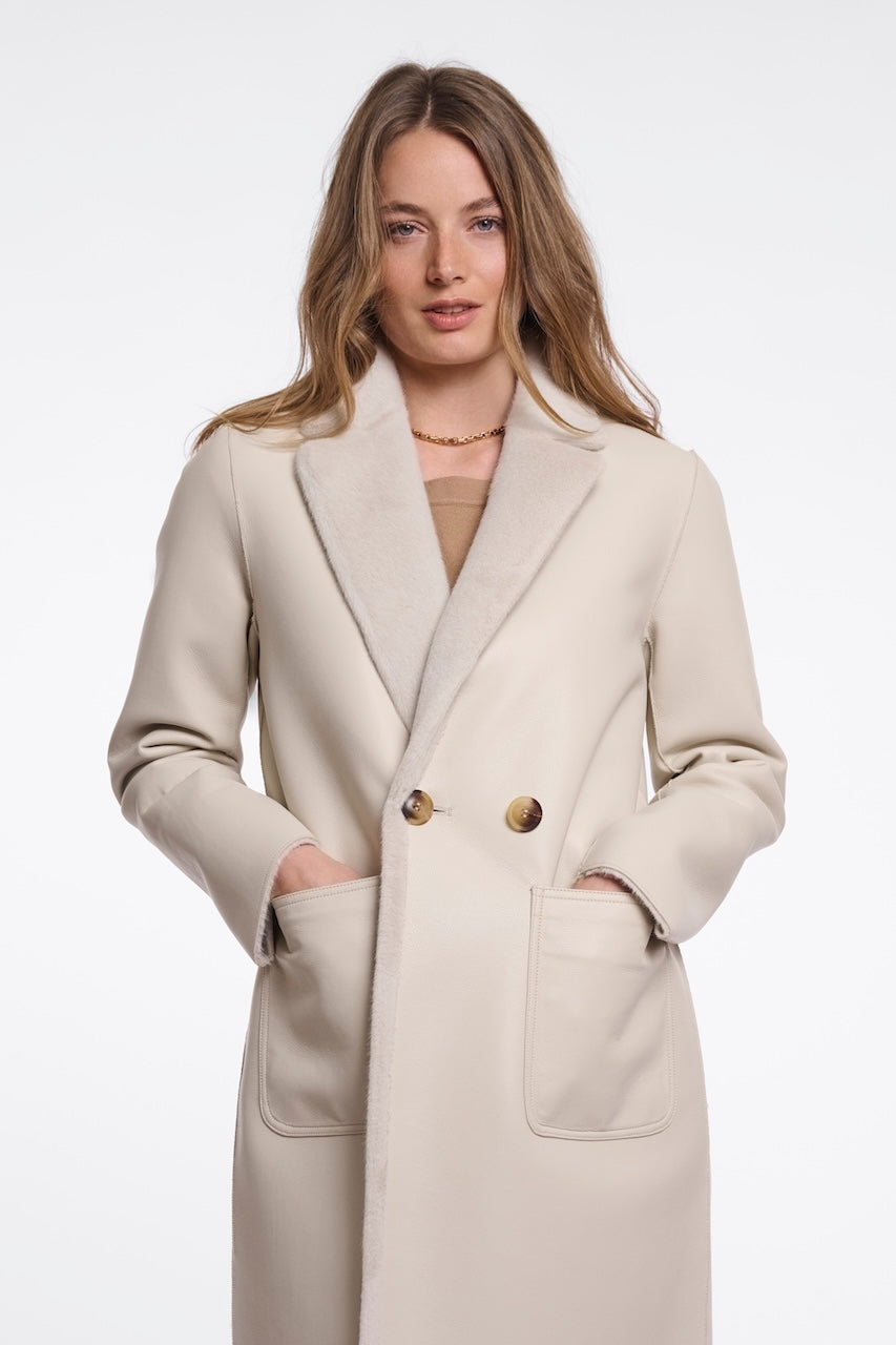 Le manteau réversible Rino & Pelle | IVON-7002612