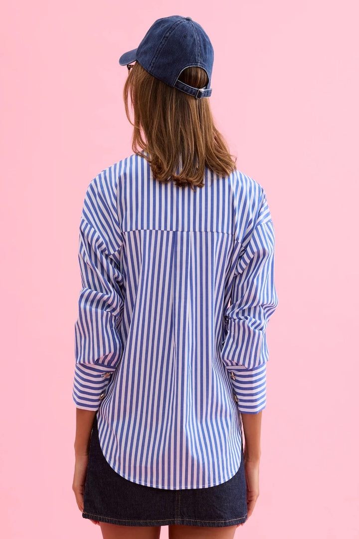 La chemise rayures verticales Leo Ugo | JE907