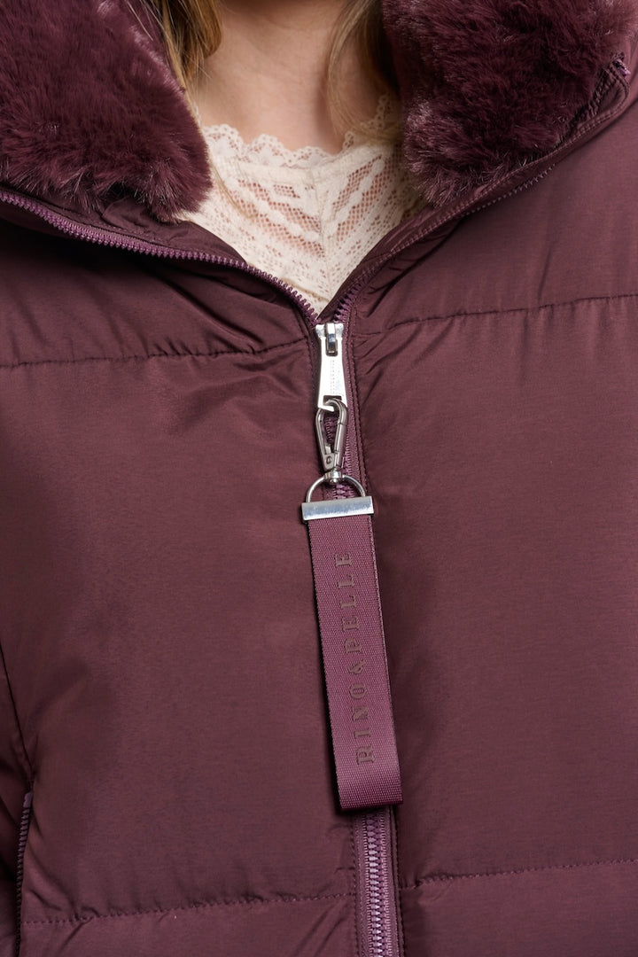 Le manteau court matelassé à capuchon Rino & Pelle | JONI-7002612