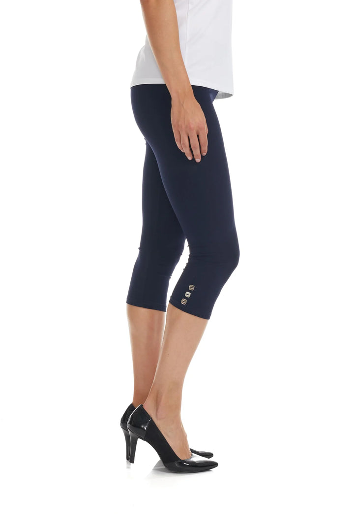 Le legging court à boutons Gitane | Legging-B