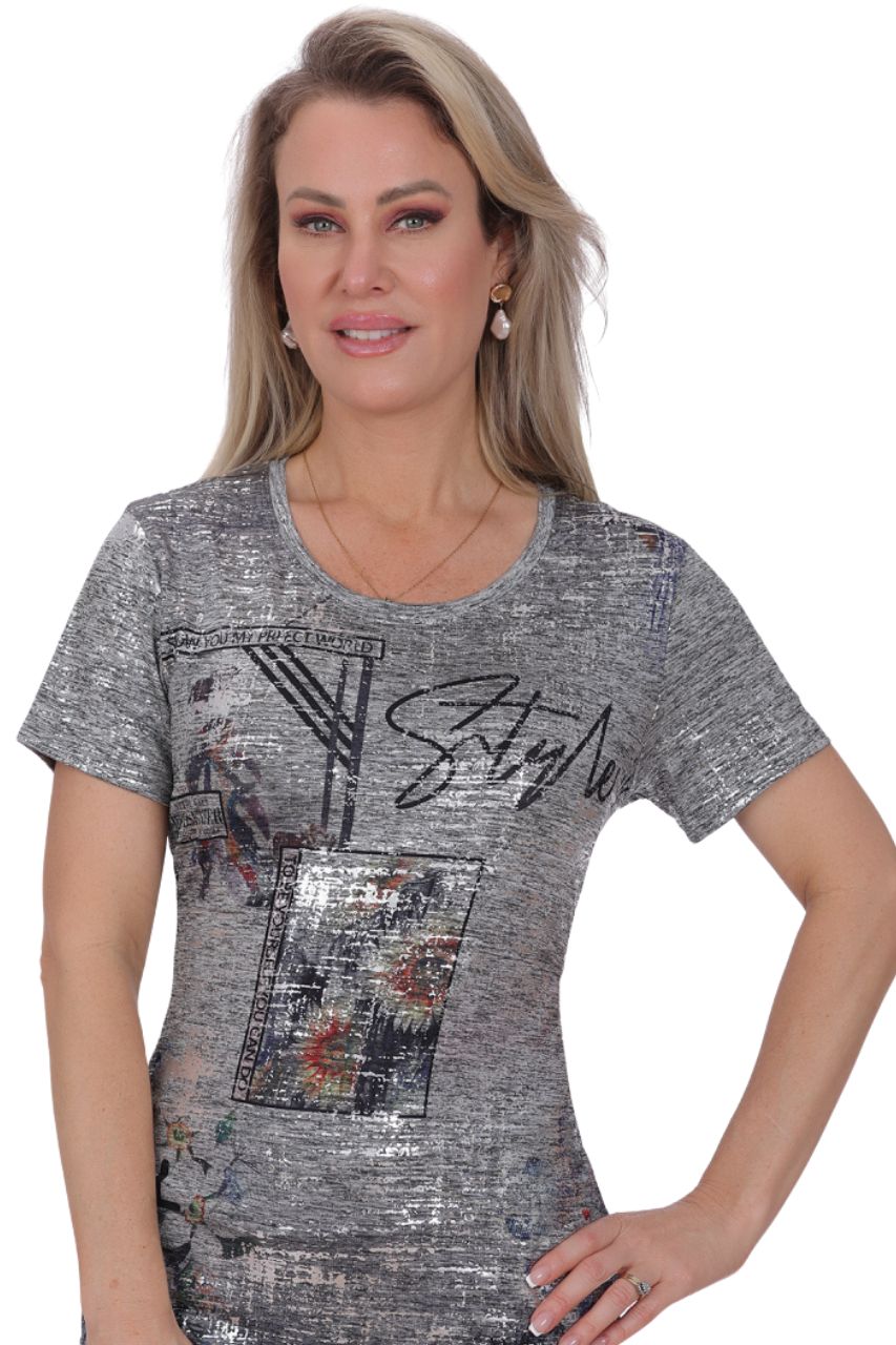 Le t-shirt métallique de Ness