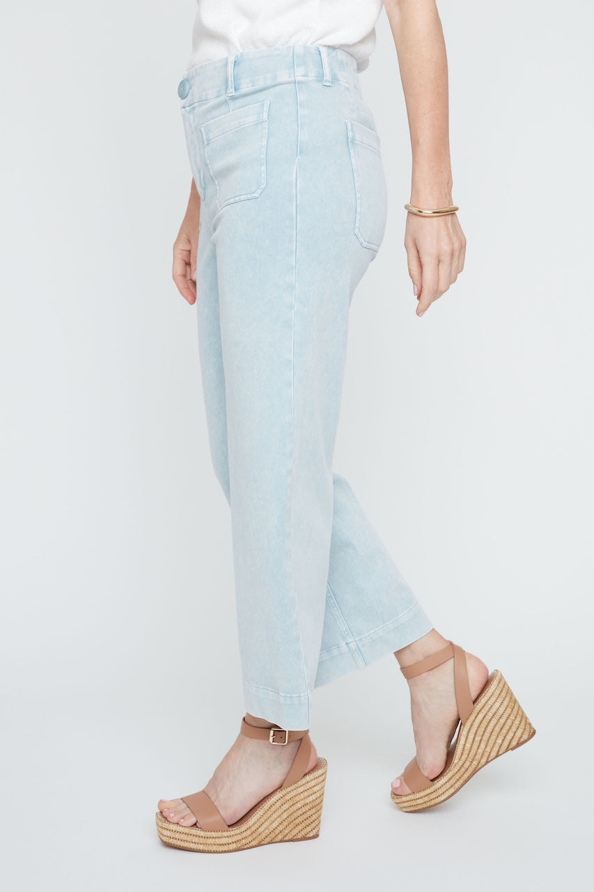 Le pantalon chambray de Renuar | R10071KD-E3020