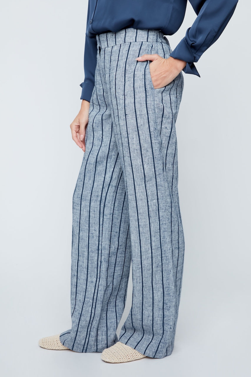 Le pantalon en lin de Renuar | R11065-E3090