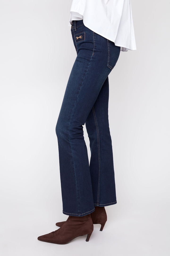Le jean bootcut à détails métalliques Renuar | R11066D-E2141