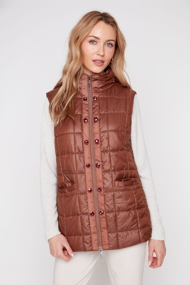 La veste sans manches matelassée Renuar | R3907L-E3034