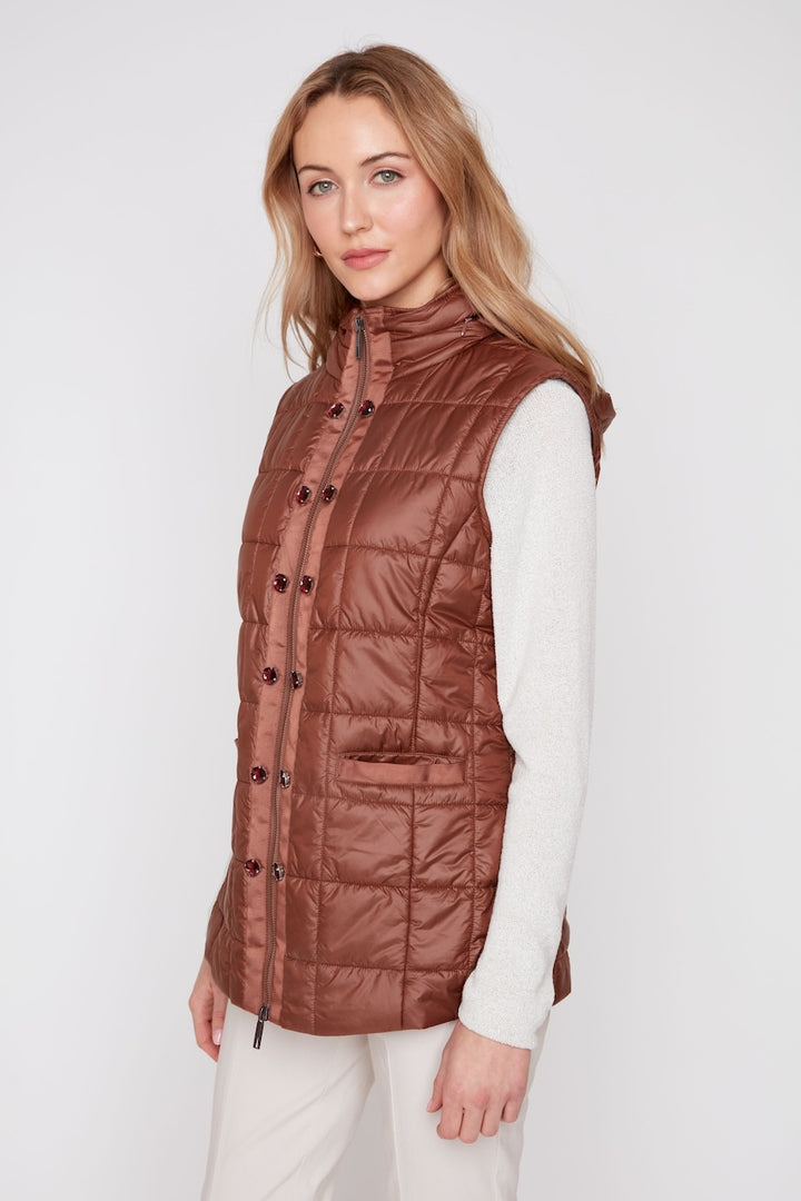 La veste sans manches matelassée Renuar | R3907L-E3034