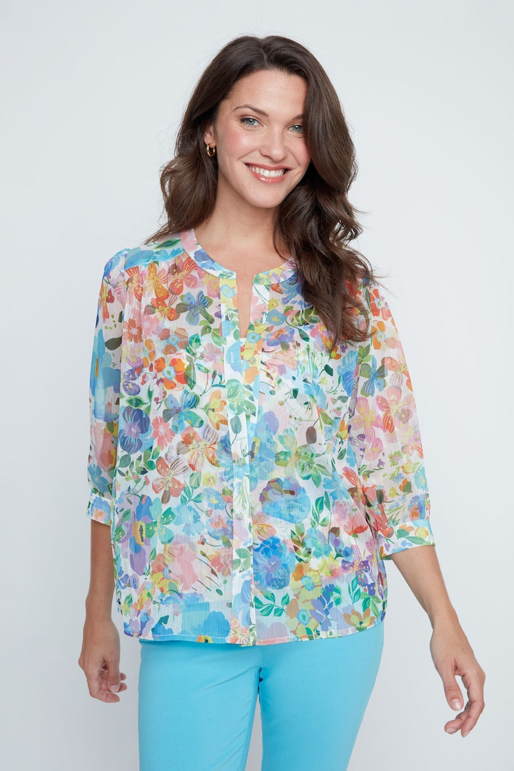 La blouse pastels doux Renuar | R5239-110