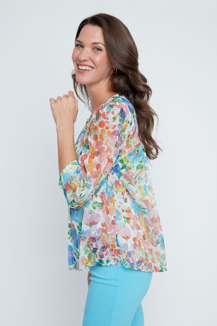 La blouse pastels doux Renuar | R5239-110