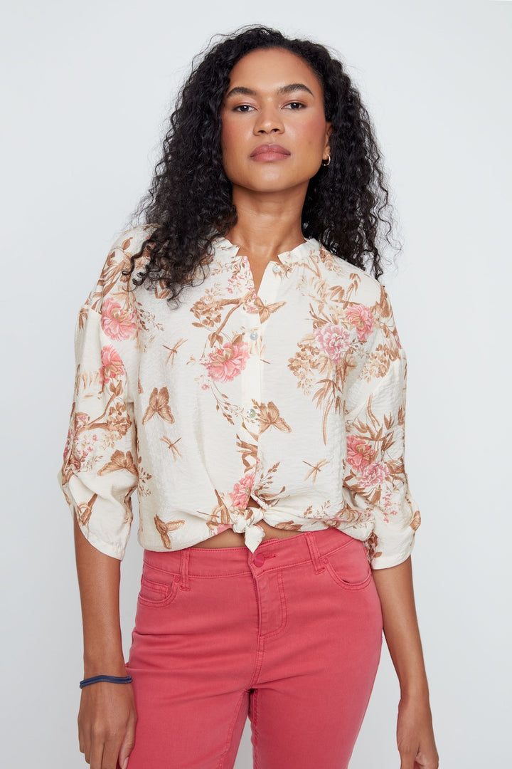 Le chemisier manches kimono Renuar | R5248-439