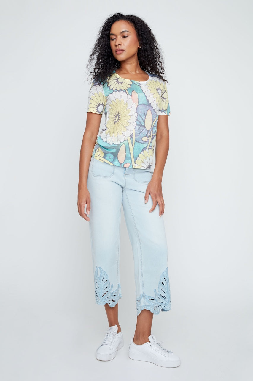 Le t-shirt imprimé look vintage Renuar | R7818-63K
