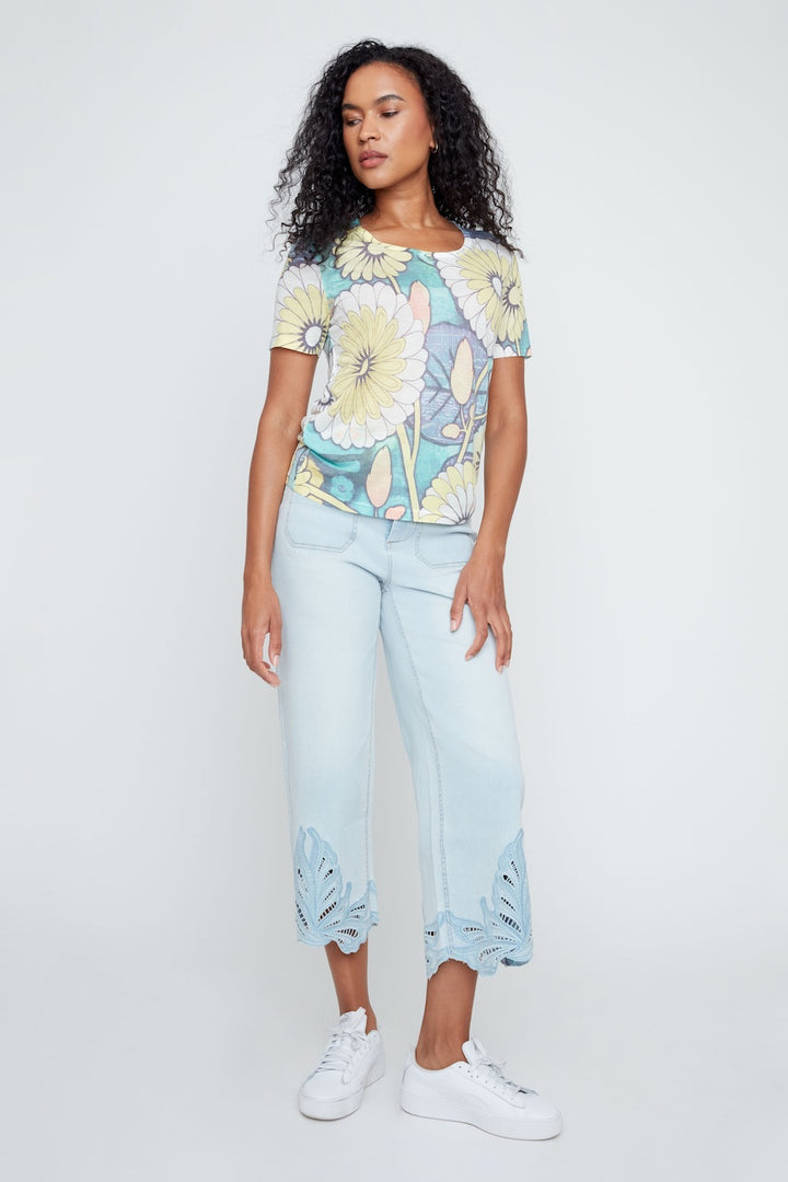 Le t-shirt imprimé look vintage Renuar | R7818-63K