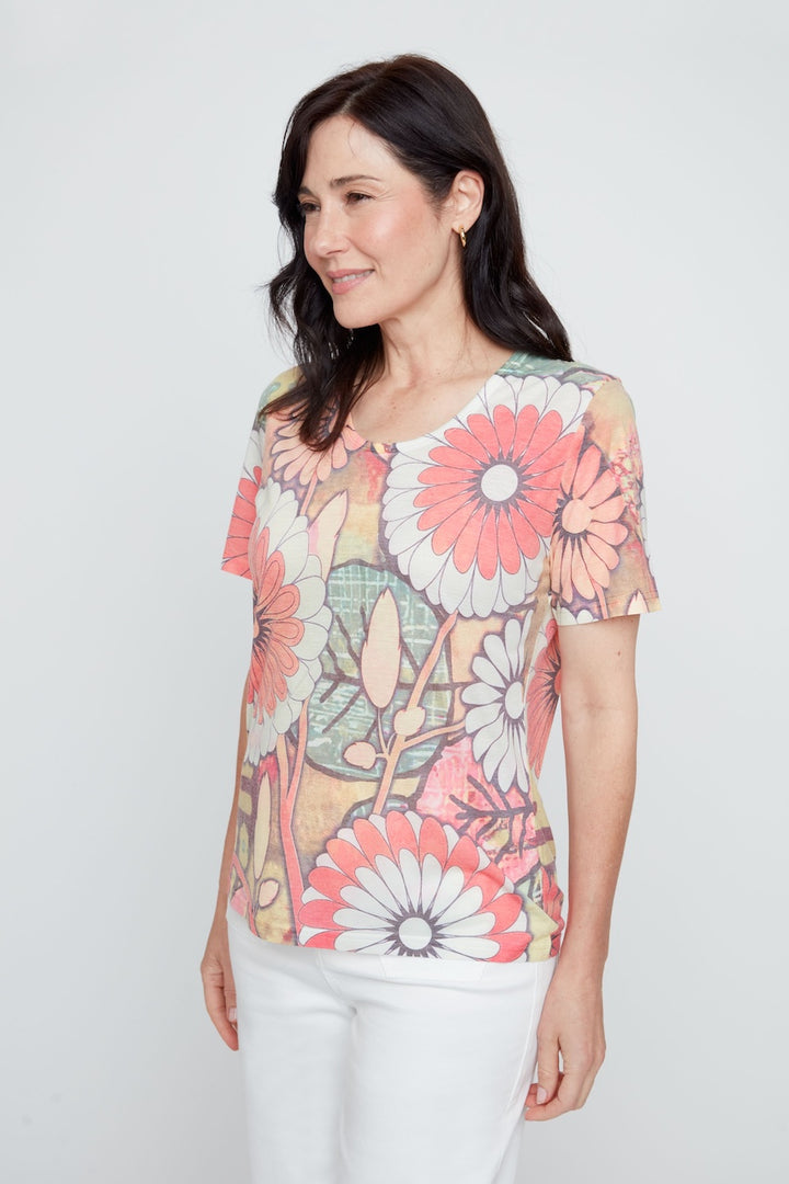 Le t-shirt imprimé look vintage Renuar | R7818-63K