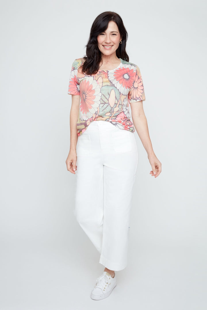 Le t-shirt imprimé look vintage Renuar | R7818-63K