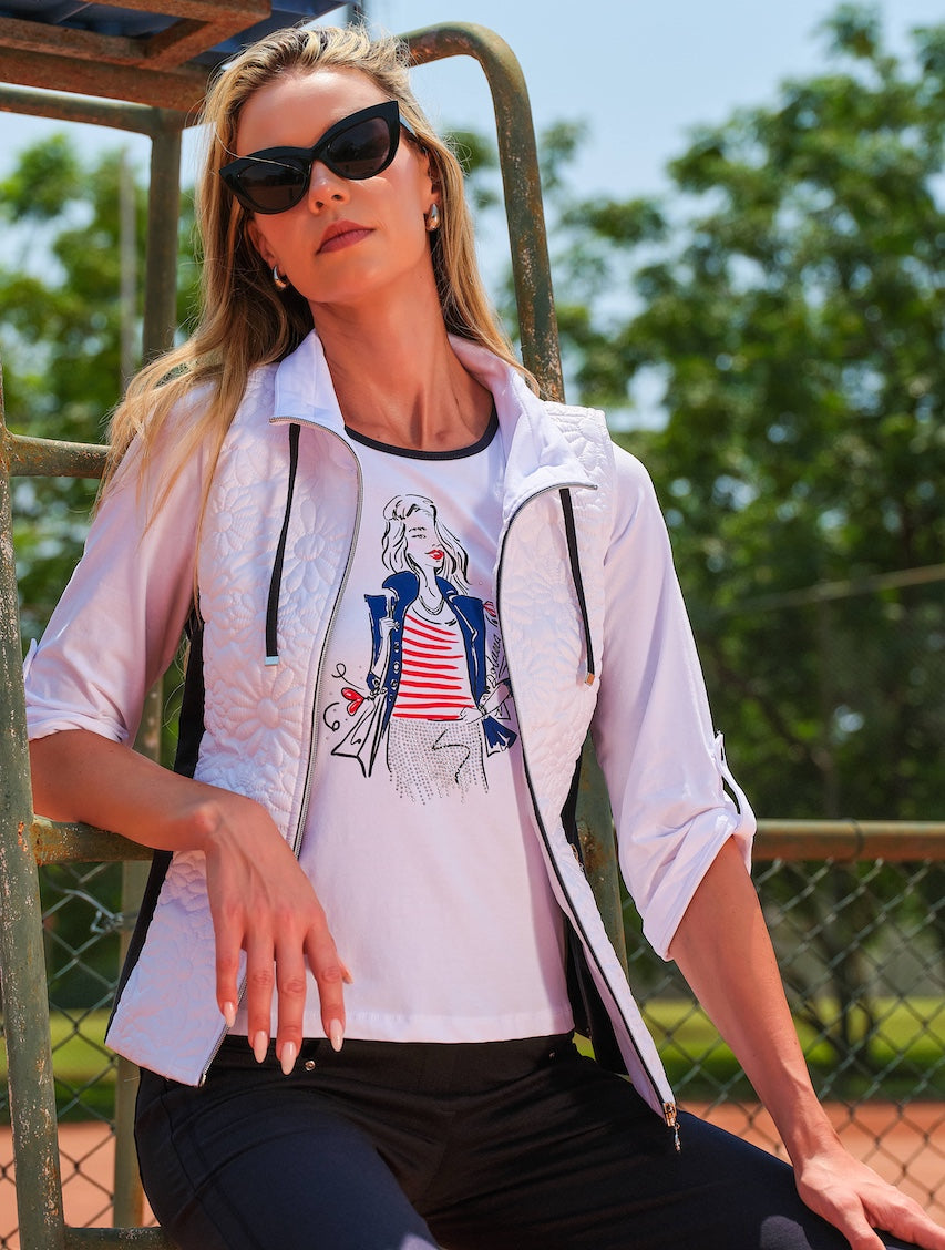 La veste sans manches matelasser Dolcezza | 26105