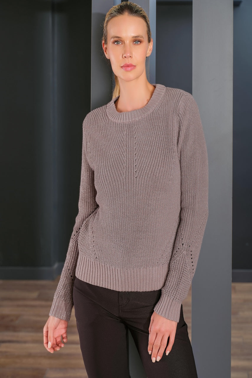 Le pull en maille texturée Dolcezza | 76312