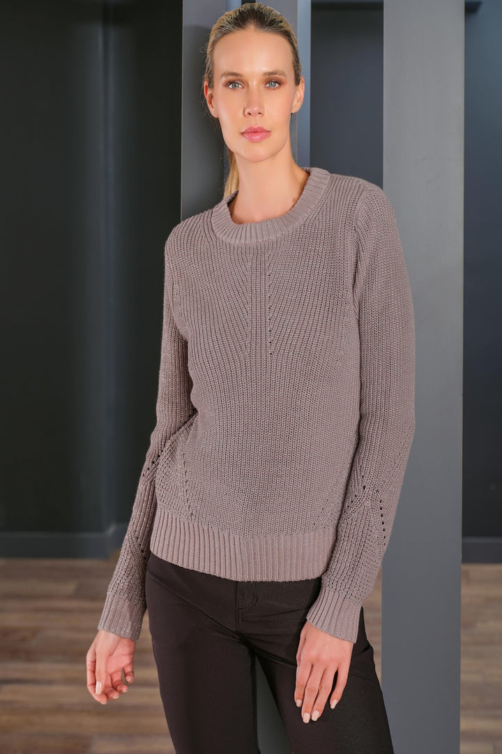 Le pull en maille texturée Dolcezza | 76312