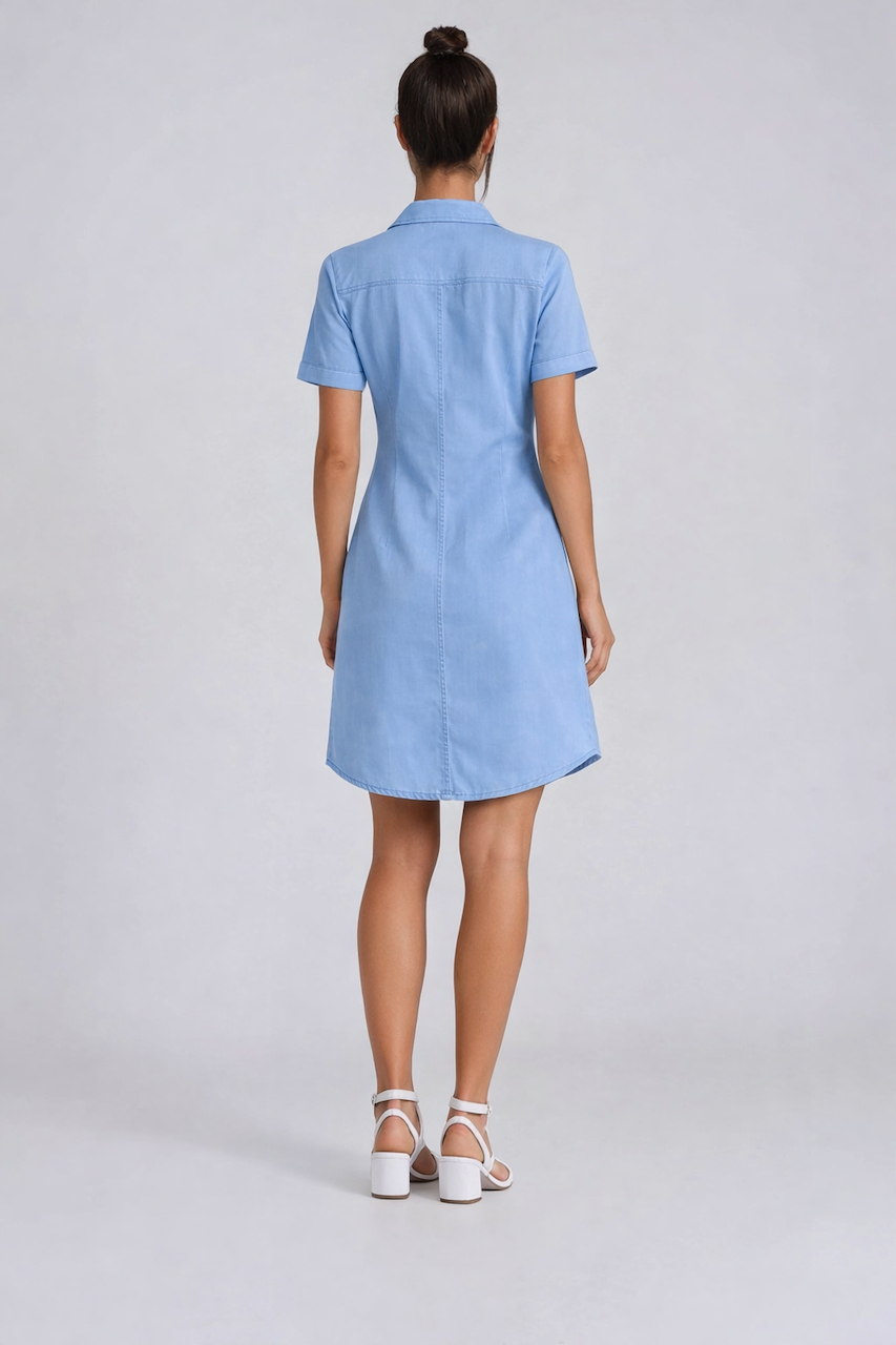 La robe chemise Carreli Jeans | T-2025