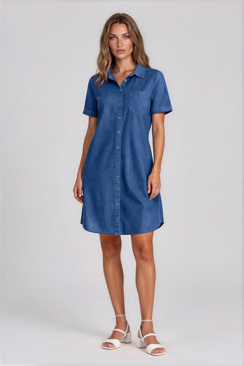 La robe chemise Carreli Jeans | T-2025