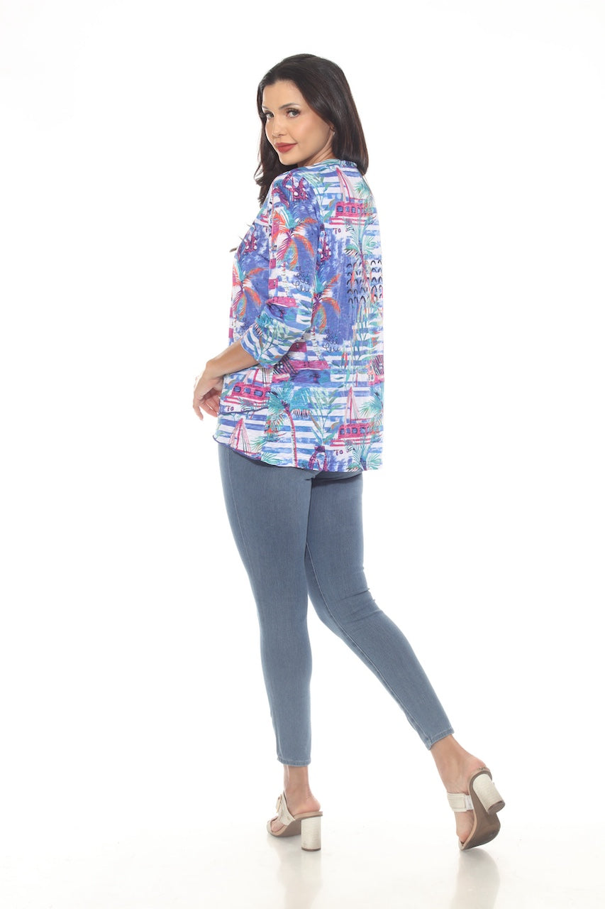 Le haut imprimé Tango Mango | T6200