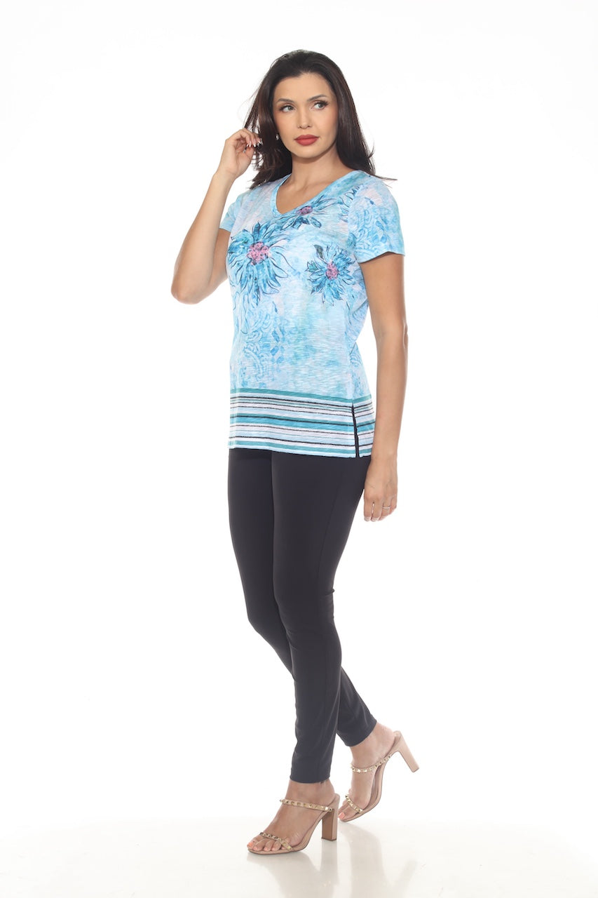 Le t-shirt imprimé ludique Tango Mango | T6636