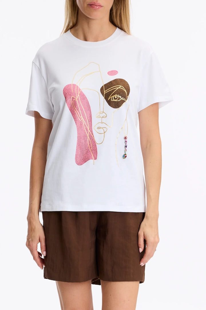 Le chandail détail de bijou Leo Ugo | TEK076