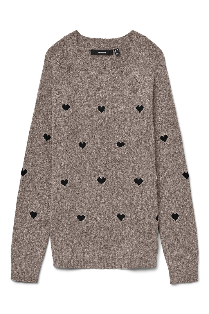 Le chandail à cœurs Vero Moda | 10330790