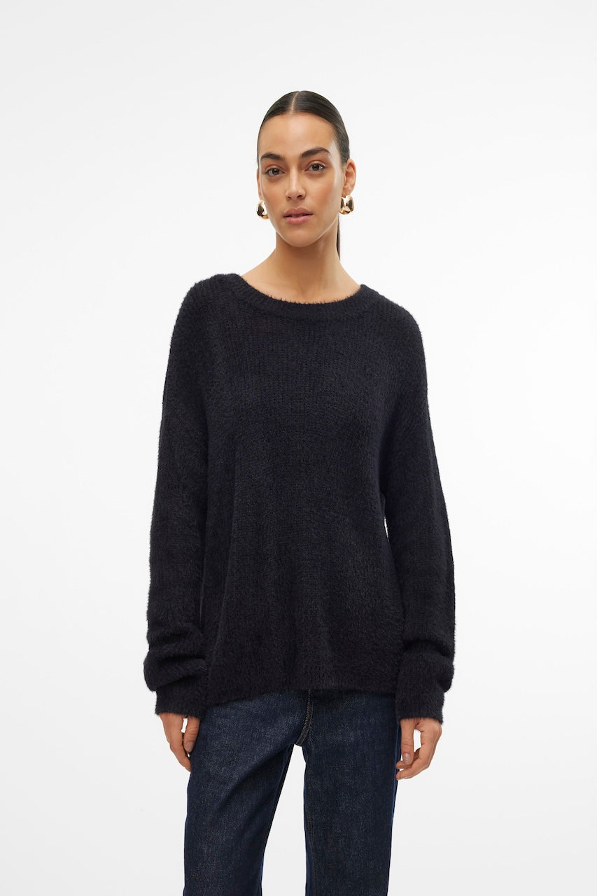 Le chandail texturé à encolure ronde Vero Moda | 10310876
