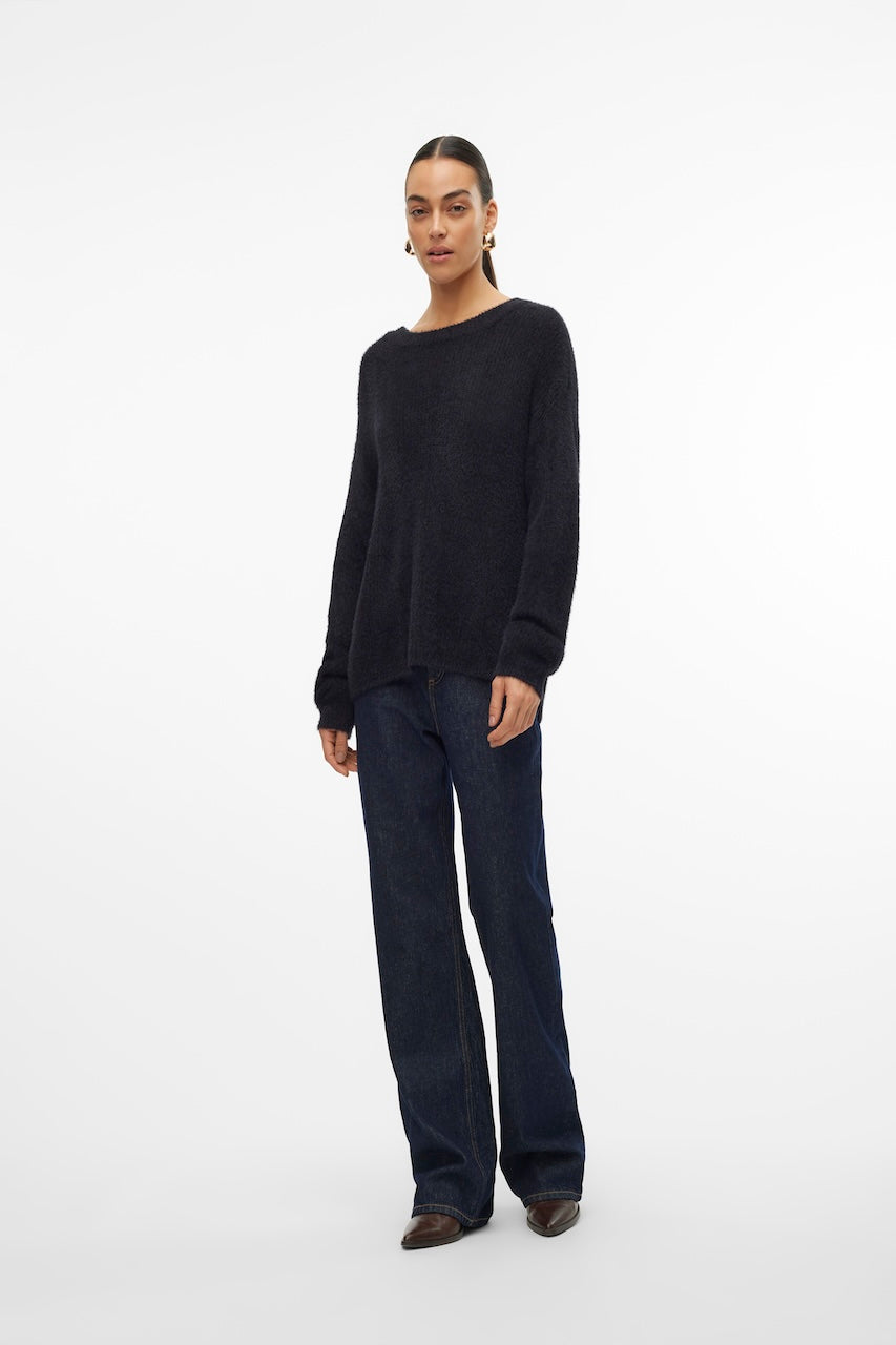 Le chandail texturé à encolure ronde Vero Moda | 10310876