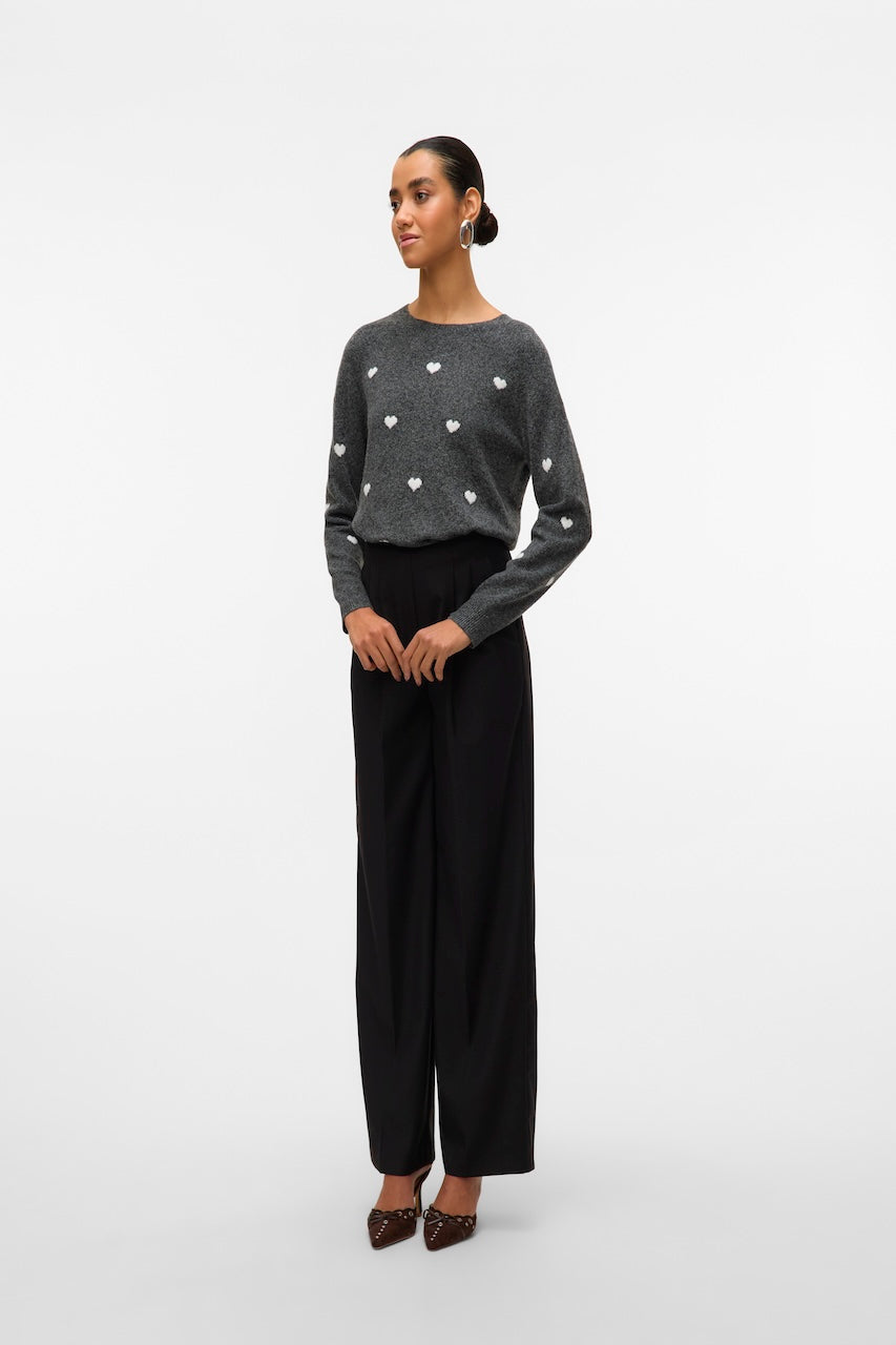 Le chandail à cœurs Vero Moda | 10330790