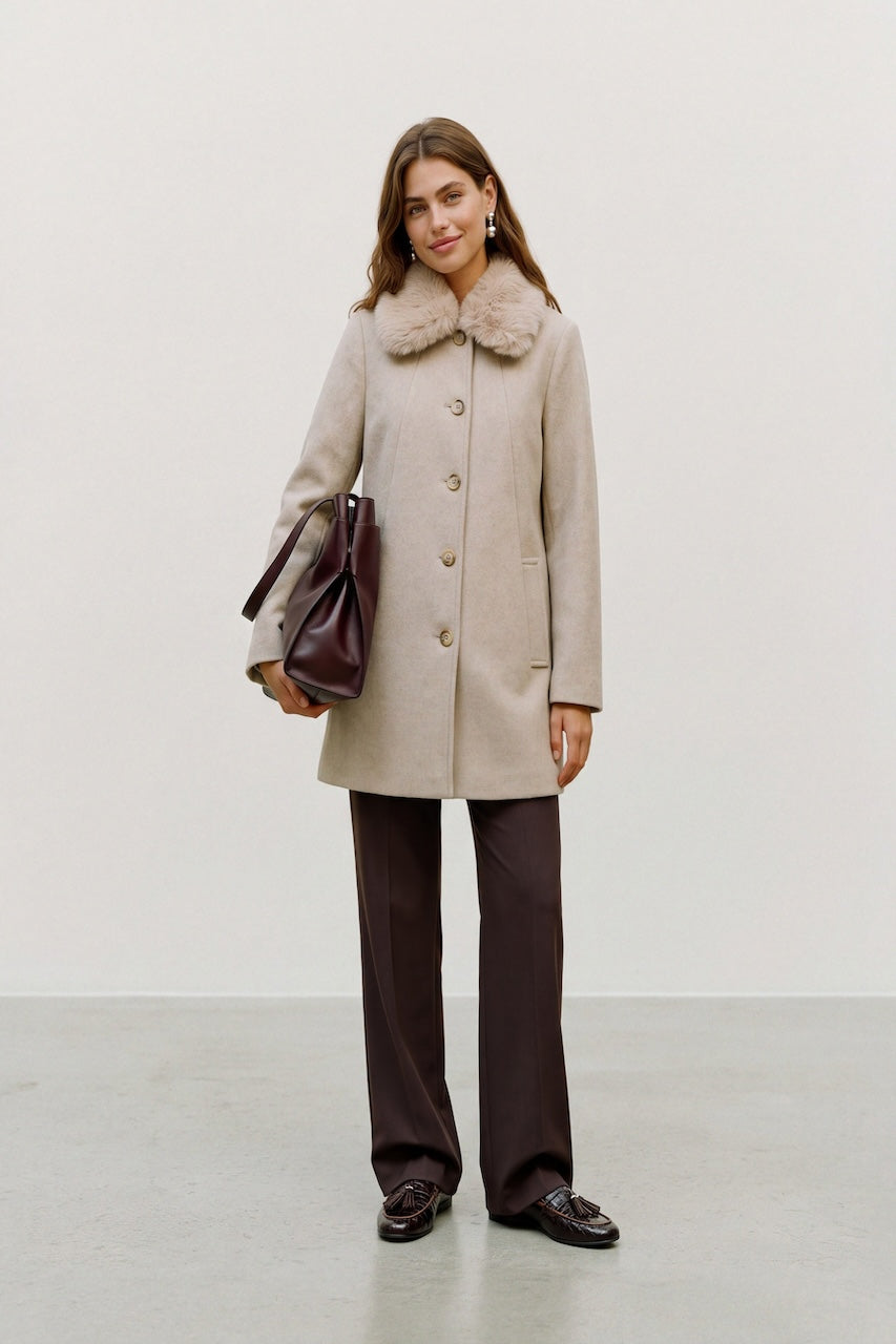 Le manteau à col classique Vero Moda | 10331559