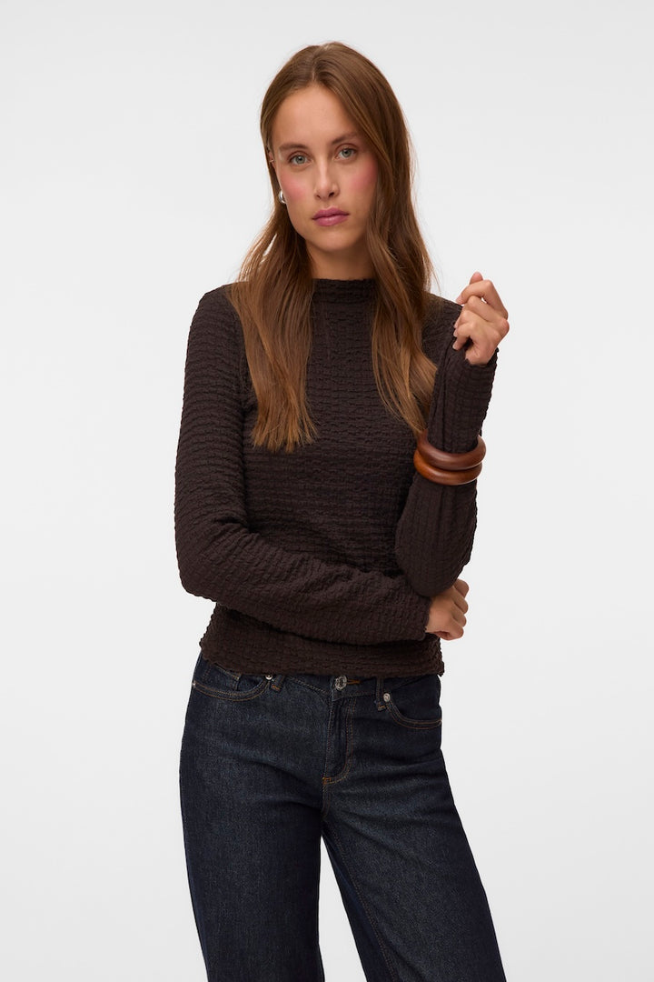 Le haut à col drapé Vero Moda | 10351209