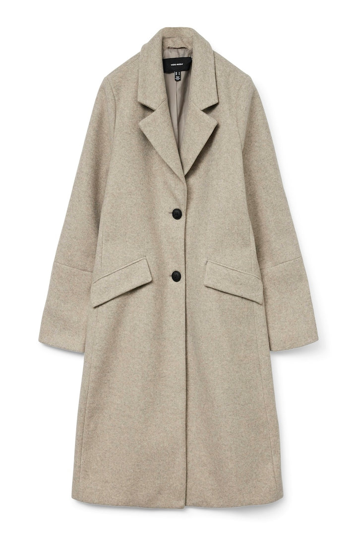 Le manteau long à col à revers Vero Moda | 10320531