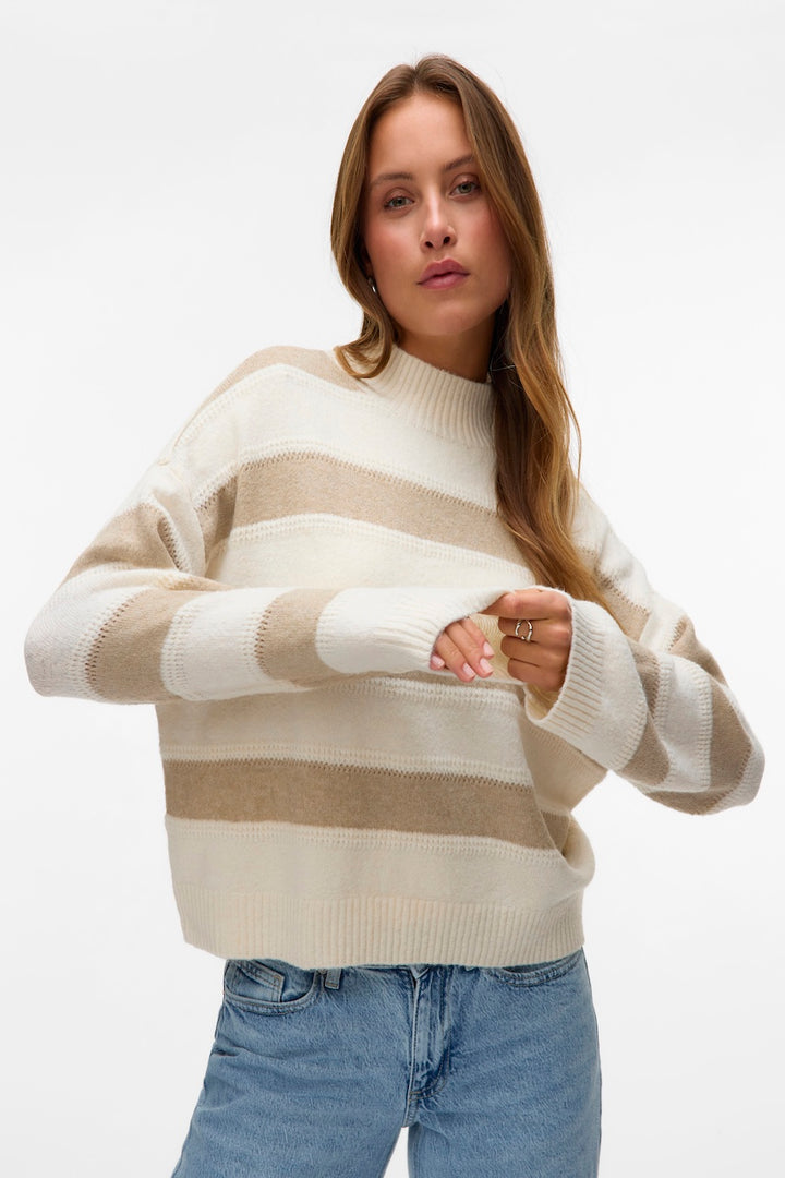 Le pull en maille à col haut Vero Moda | 10331538