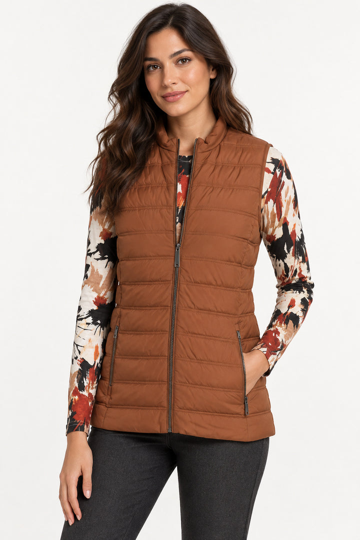 La veste sans manches matelassée Moffi | W2891V