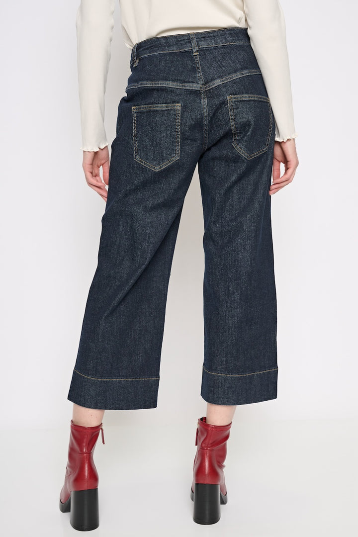 Le jean 3/4 à jambe large Picadilly | Y6097
