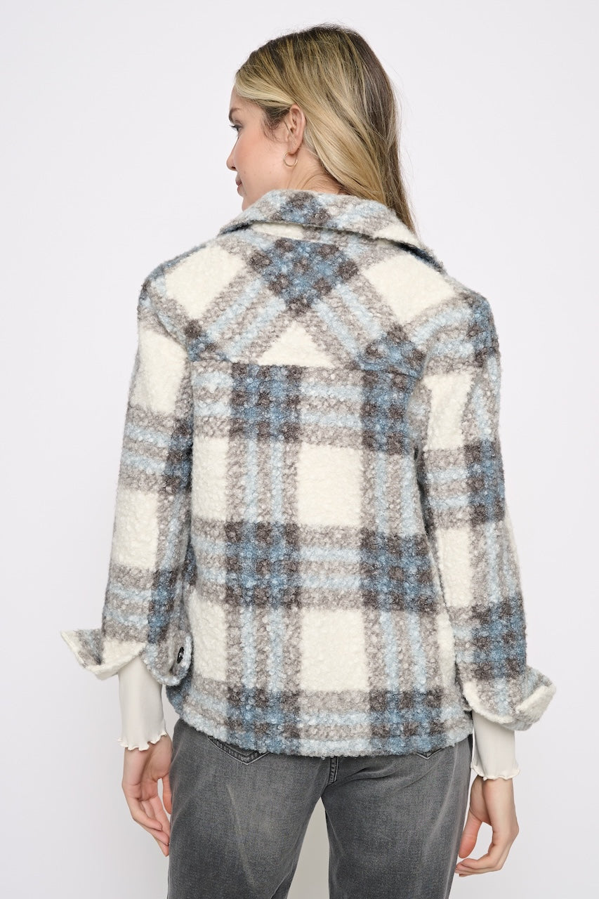 La veste courte à carreaux Picadilly | YC509IQ