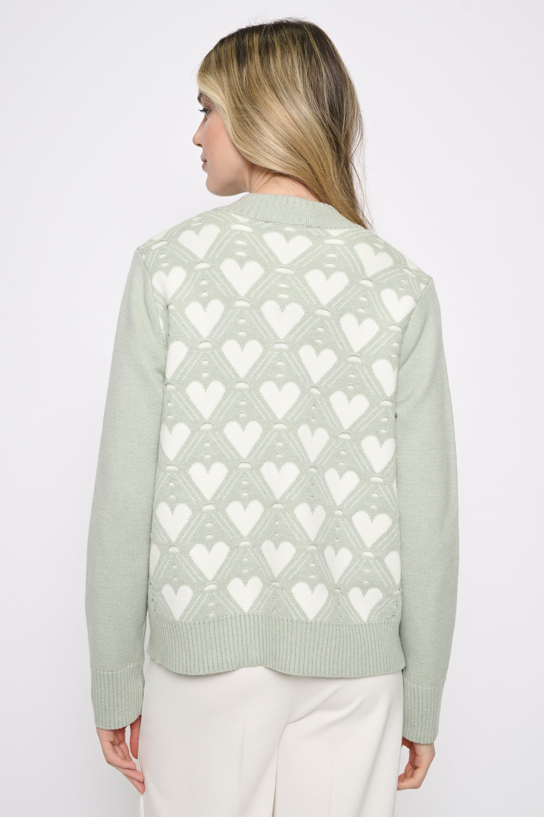 La veste zippée à motifs cœur Picadilly | YE584