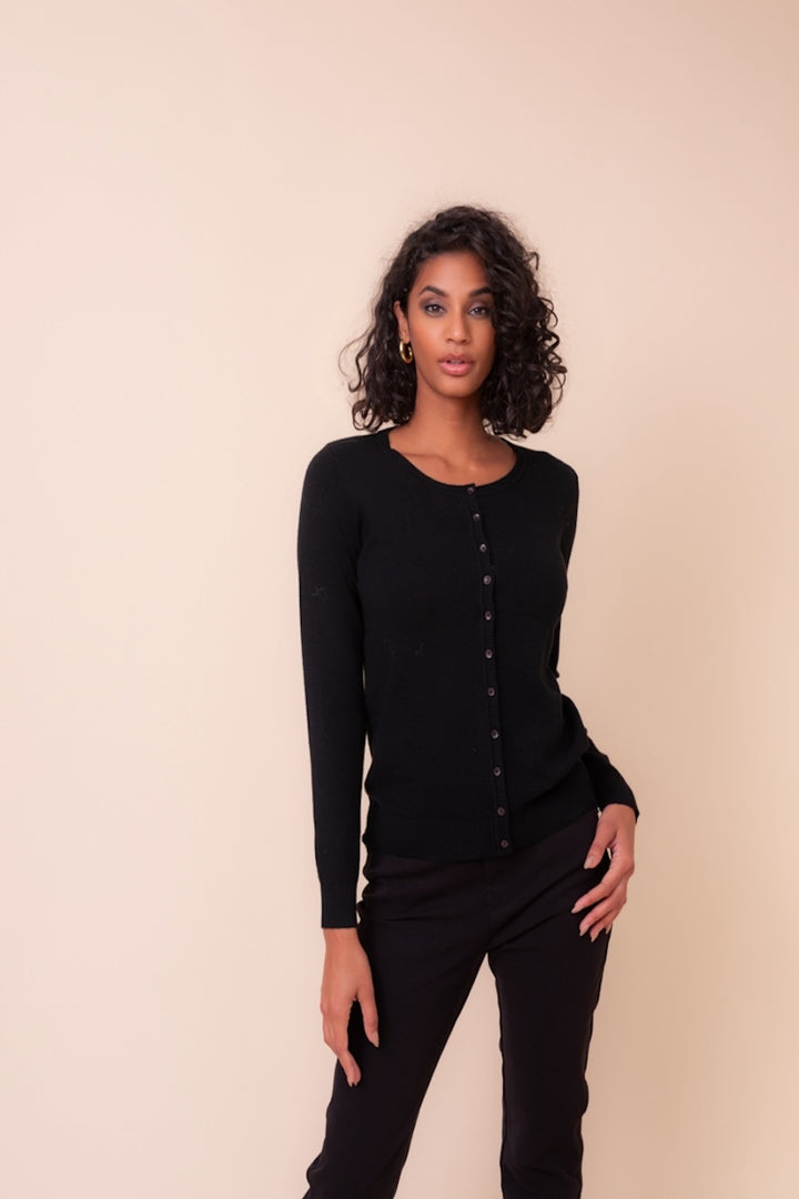 Le cardigan boutonné Alison Sheri | YRE701