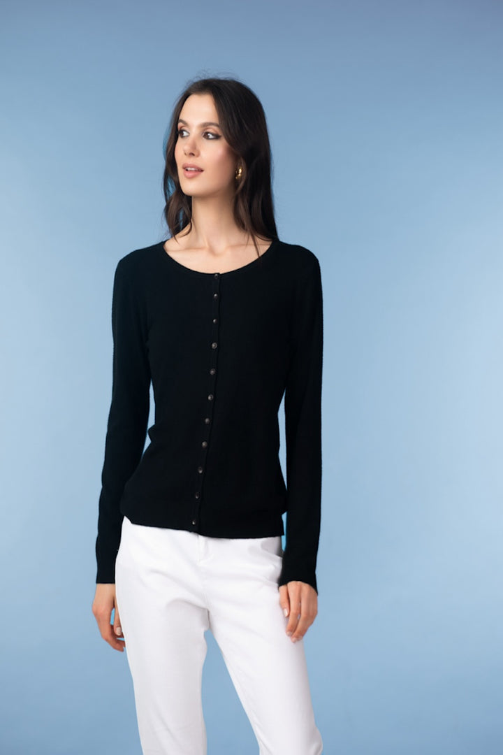 Le cardigan boutonné Alison Sheri | YRE701
