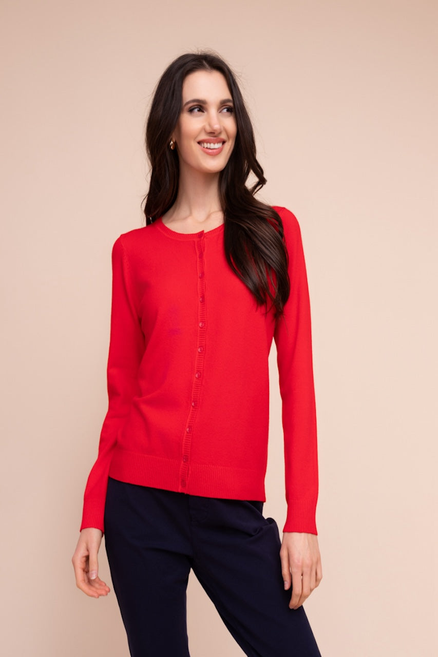 Le cardigan boutonné Alison Sheri | YRE701