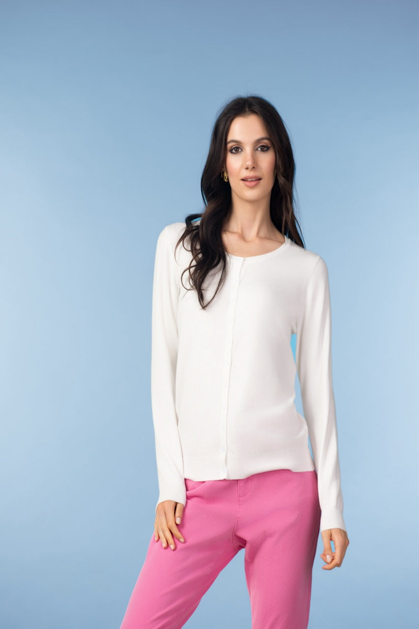 Le cardigan boutonné Alison Sheri | YRE701
