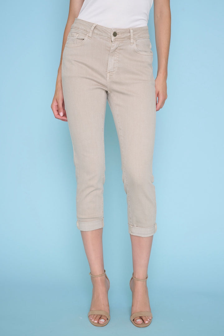 Le jean court à revers Picadilly | Z6942