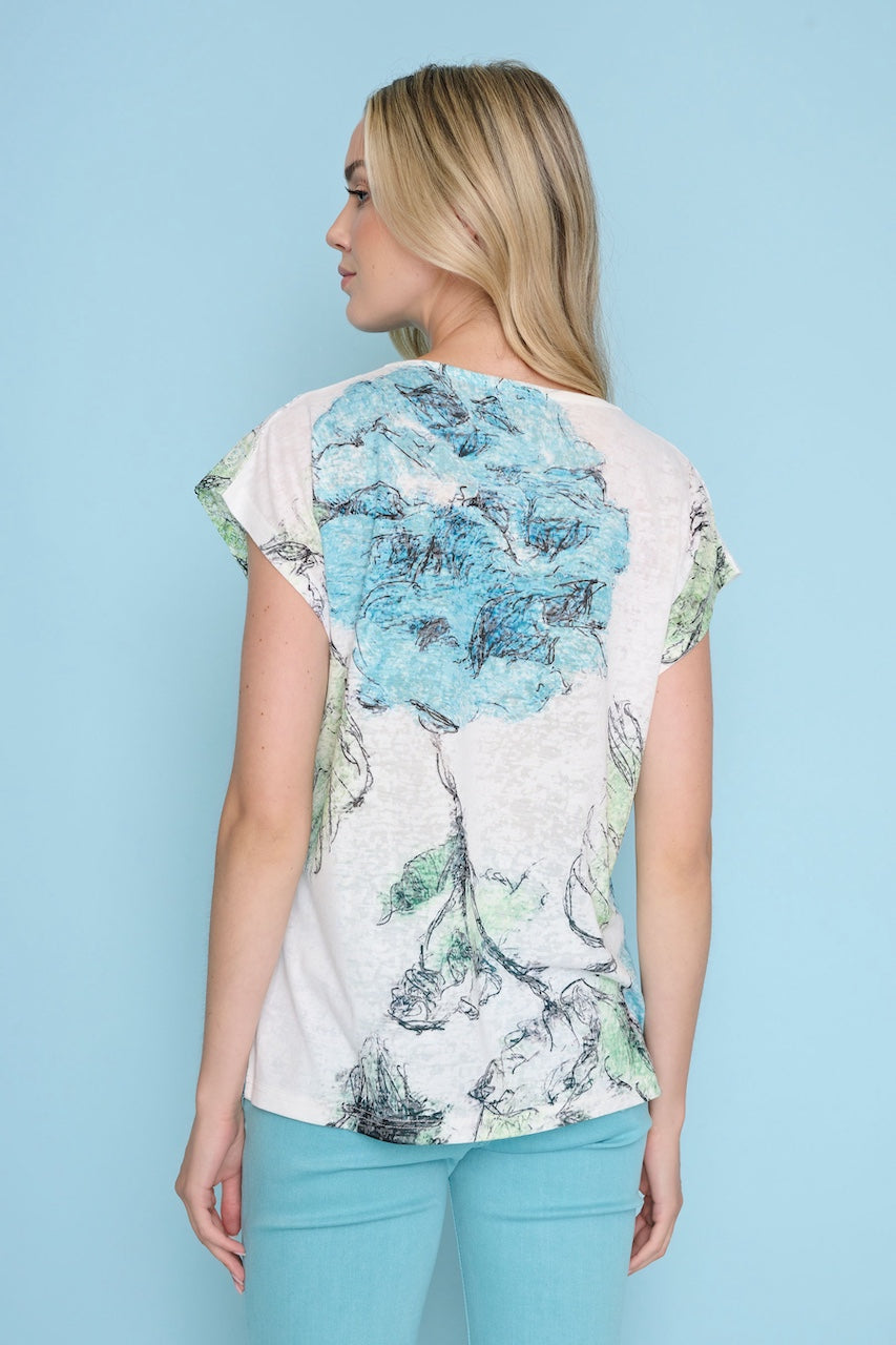 Le chandail imprimé artistique Picadilly | ZU775EY