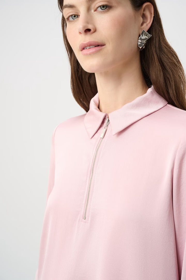 La blouse zippée à col chemisier Joseph Ribkoff | 264050