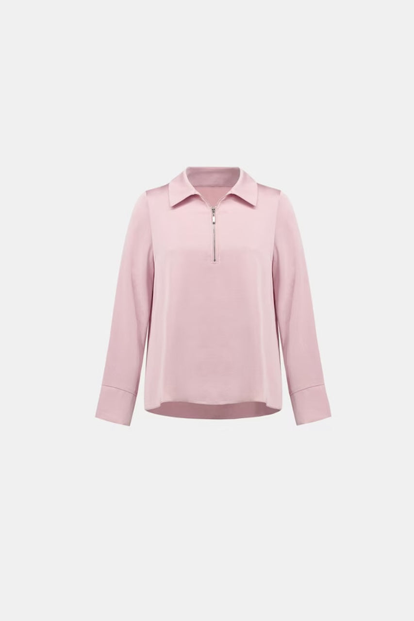 La blouse zippée à col chemisier Joseph Ribkoff | 264050