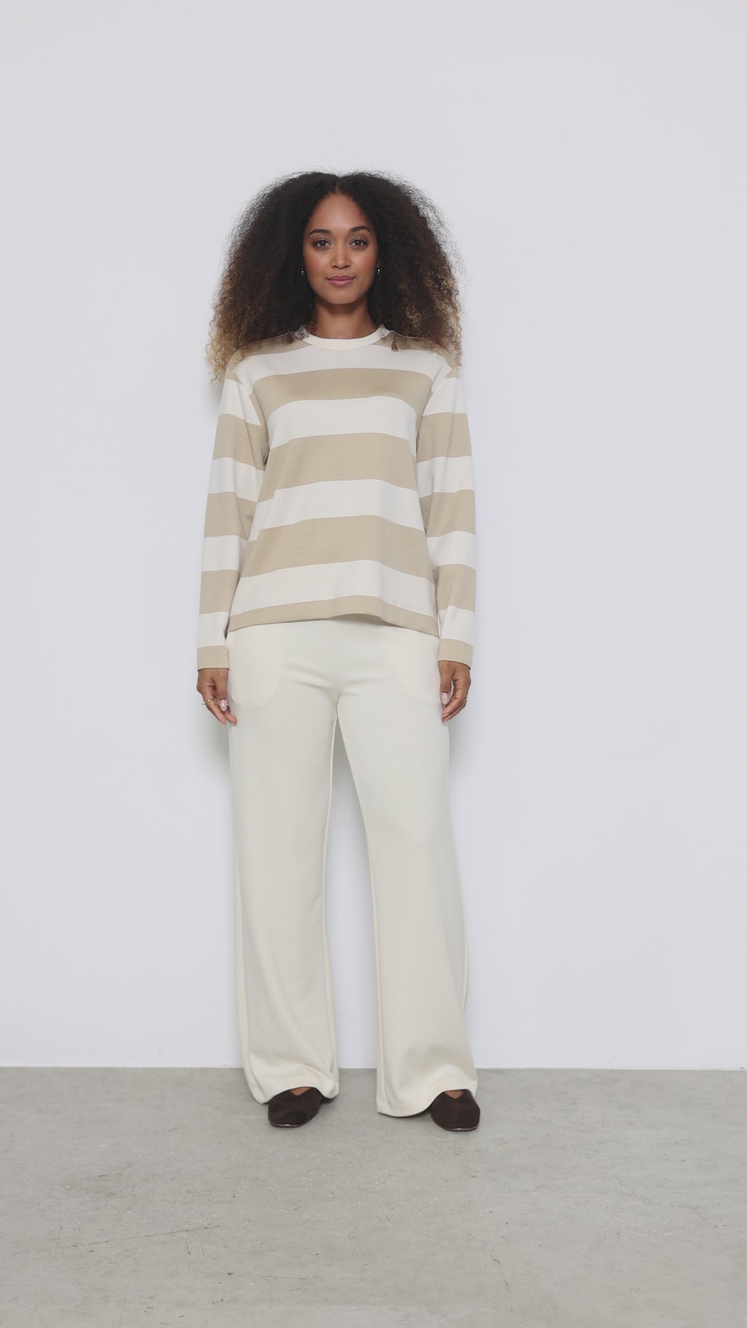 Le haut larges rayures Soya Concept | 27422