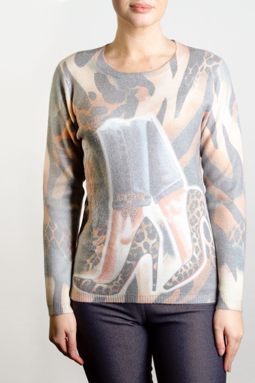 The Moffi printed sweater